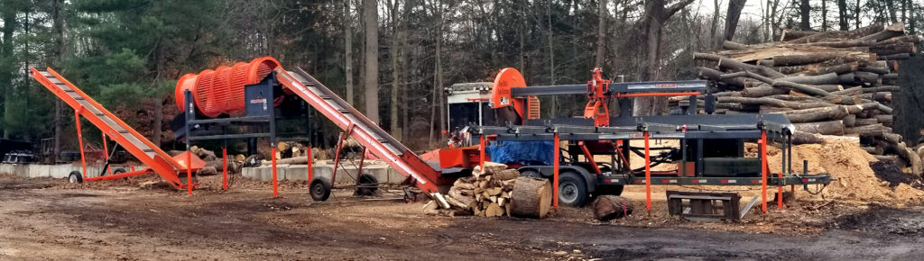 Firewood processor in Chadds Ford